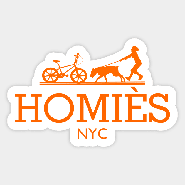 HOMIES NYC Sticker by mbassman